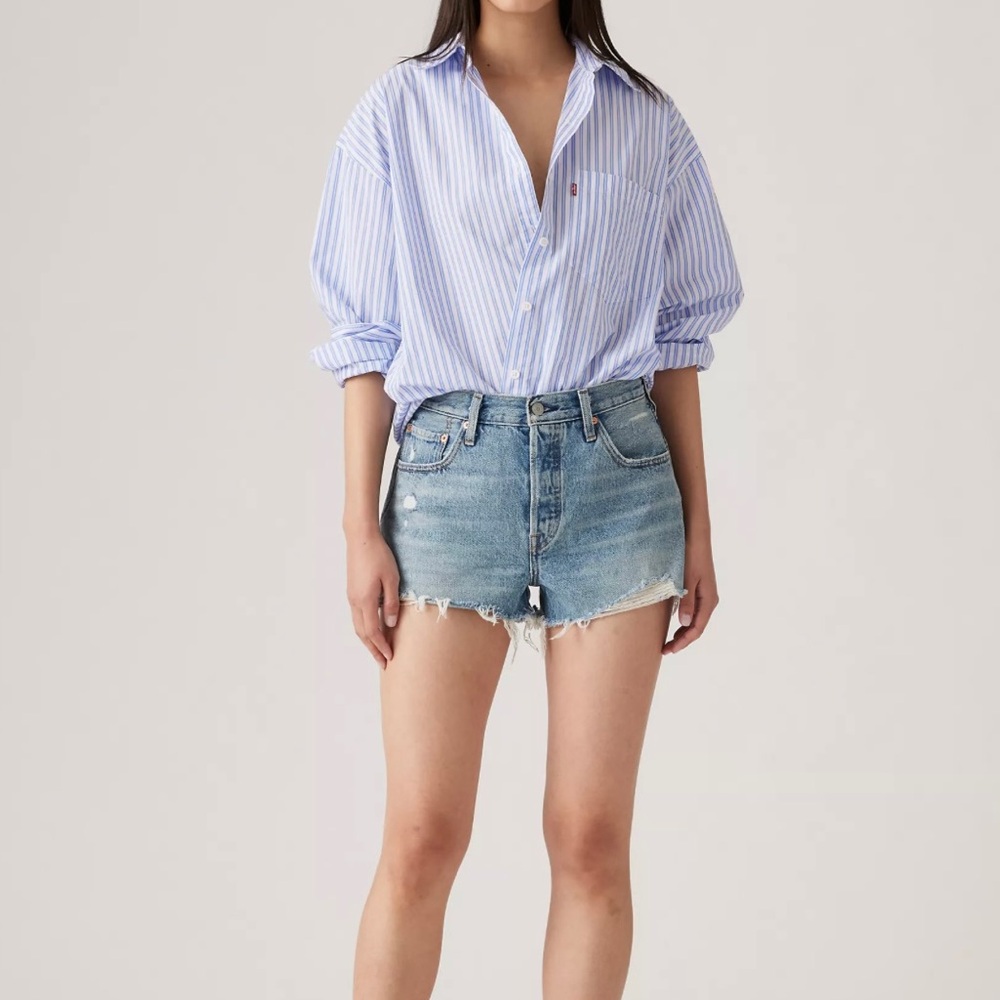 Levi’s 501 high rise shorts